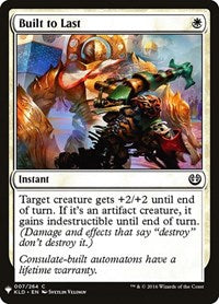 Built to Last (7) [The List Reprints]