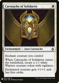 Cartouche of Solidarity (7) [The List Reprints]
