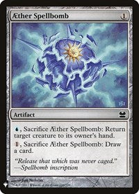 Aether Spellbomb (196) [The List Reprints]
