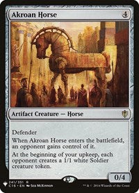 Akroan Horse (241) [The List Reprints]