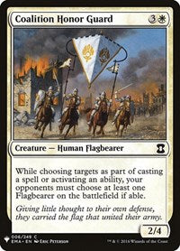 Coalition Honor Guard (6) [The List Reprints]
