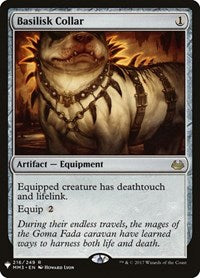 Basilisk Collar (MM3) (216) [The List Reprints]