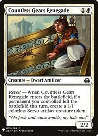 Countless Gears Renegade (13) [The List Reprints]