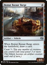 Bomat Bazaar Barge (198) [The List Reprints]