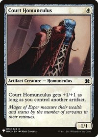 Court Homunculus (13) [The List Reprints]