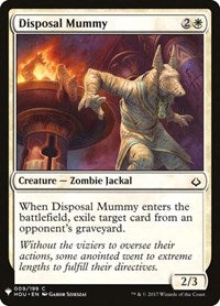 Disposal Mummy (9) [The List Reprints]