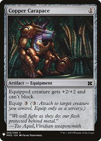 Copper Carapace (205) [The List Reprints]