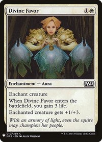 Divine Favor (10) [The List Reprints]