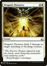 Dragon's Presence (16) [The List Reprints]