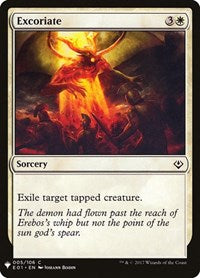 Excoriate (5) [The List Reprints]