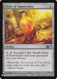 Elixir of Immortality (206) [The List Reprints]