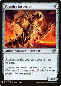 Foundry Inspector (215) [The List Reprints]