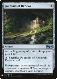 Fountain of Renewal (235) [The List Reprints]