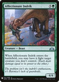 Affectionate Indrik (121) [The List Reprints]