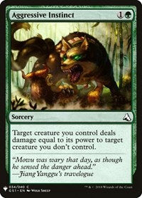Aggressive Instinct (34) [The List Reprints]