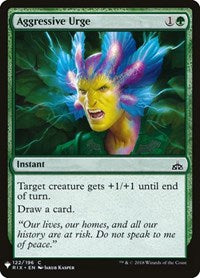 Aggressive Urge (122) [The List Reprints]
