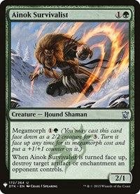 Ainok Survivalist (172) [The List Reprints]