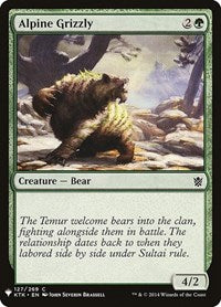 Alpine Grizzly (127) [The List Reprints]