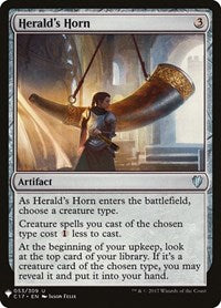 Herald's Horn (53) [The List Reprints]