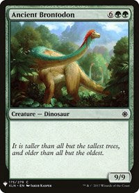 Ancient Brontodon (175) [The List Reprints]