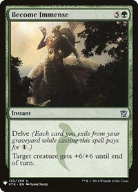 Become Immense (130) [The List Reprints]