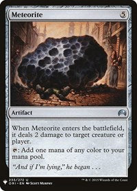 Meteorite (233) [The List Reprints]