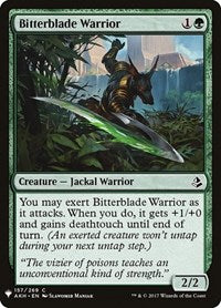 Bitterblade Warrior (157) [The List Reprints]