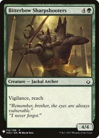 Bitterbow Sharpshooters (112) [The List Reprints]