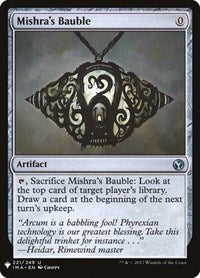 Mishra's Bauble (221) [The List Reprints]