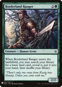 Borderland Ranger (31) [The List Reprints]