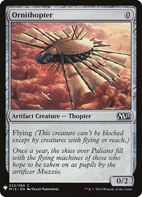 Ornithopter (223) [The List Reprints]