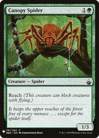 Canopy Spider (191) [The List Reprints]