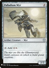 Palladium Myr (207) [The List Reprints]