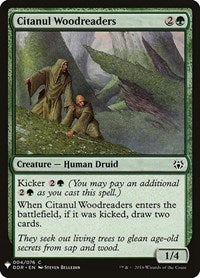 Citanul Woodreaders (4) [The List Reprints]