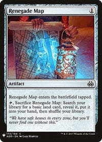 Renegade Map (173) [The List Reprints]