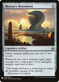 Rhonas's Monument (236) [The List Reprints]