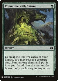Commune with Nature (142) [The List Reprints]
