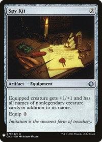 Spy Kit (79) [The List Reprints]