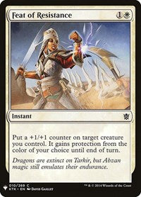 Feat of Resistance (10) [The List Reprints]