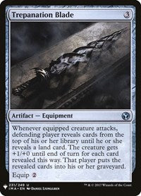Trepanation Blade (231) [The List Reprints]