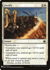 Fortify (17) [The List Reprints]