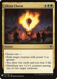 Abzan Charm (177) [The List Reprints]