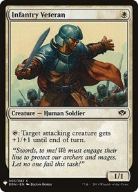 Infantry Veteran (3) [The List Reprints]