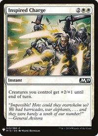 Inspired Charge (15) [The List Reprints]