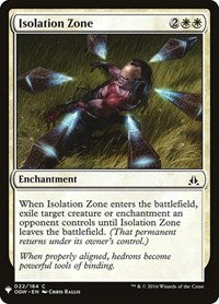 Isolation Zone (22) [The List Reprints]