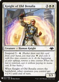 Knight of Old Benalia (17) [The List Reprints]