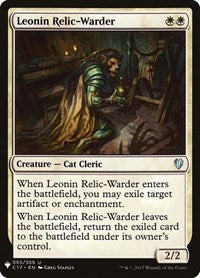 Leonin Relic-Warder (C17) (65) [The List Reprints]