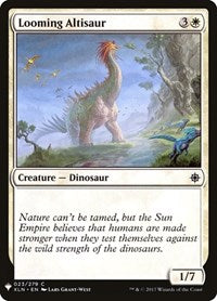 Looming Altisaur (23) [The List Reprints]
