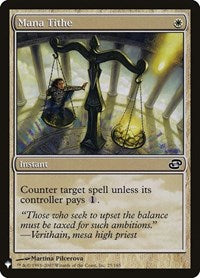 Mana Tithe (25/165) [The List Reprints]