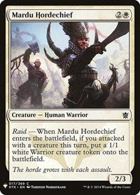 Mardu Hordechief (17) [The List Reprints]